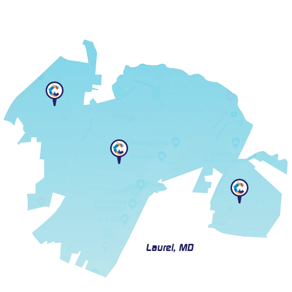 Cleaning House Company - Laurel, MD Map